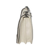 Crystalline Borsa a tracolla da donna Vera pelle 80066-BEIGE Gave Lux