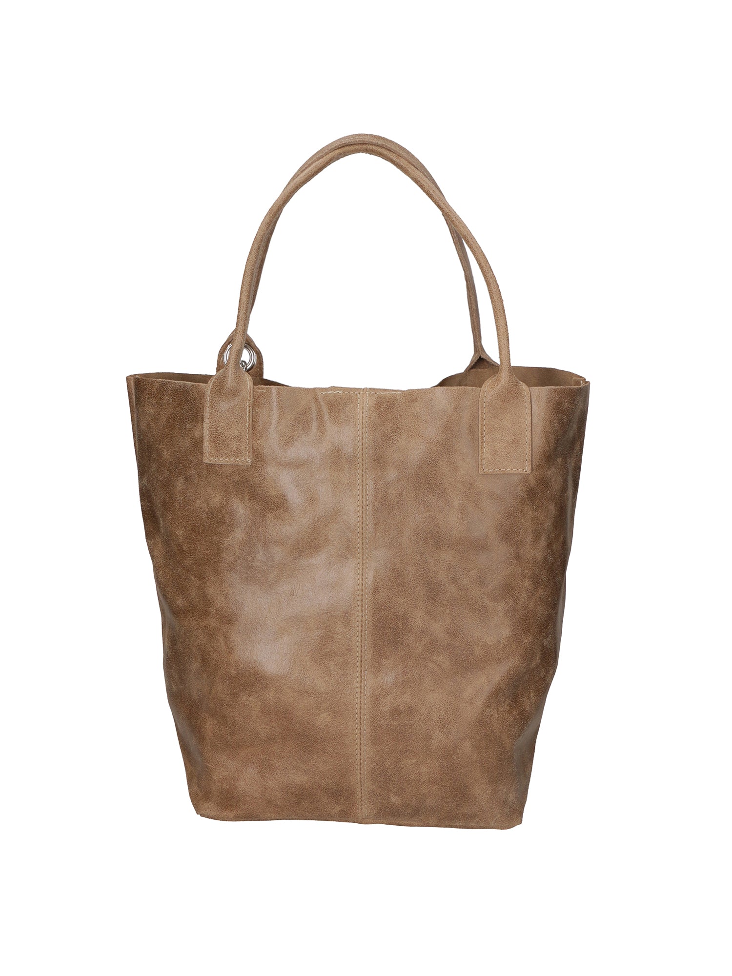 Althea Borsa a mano da donna Vera pelle 5190-009 TAUPE SCURO Gave Lux
