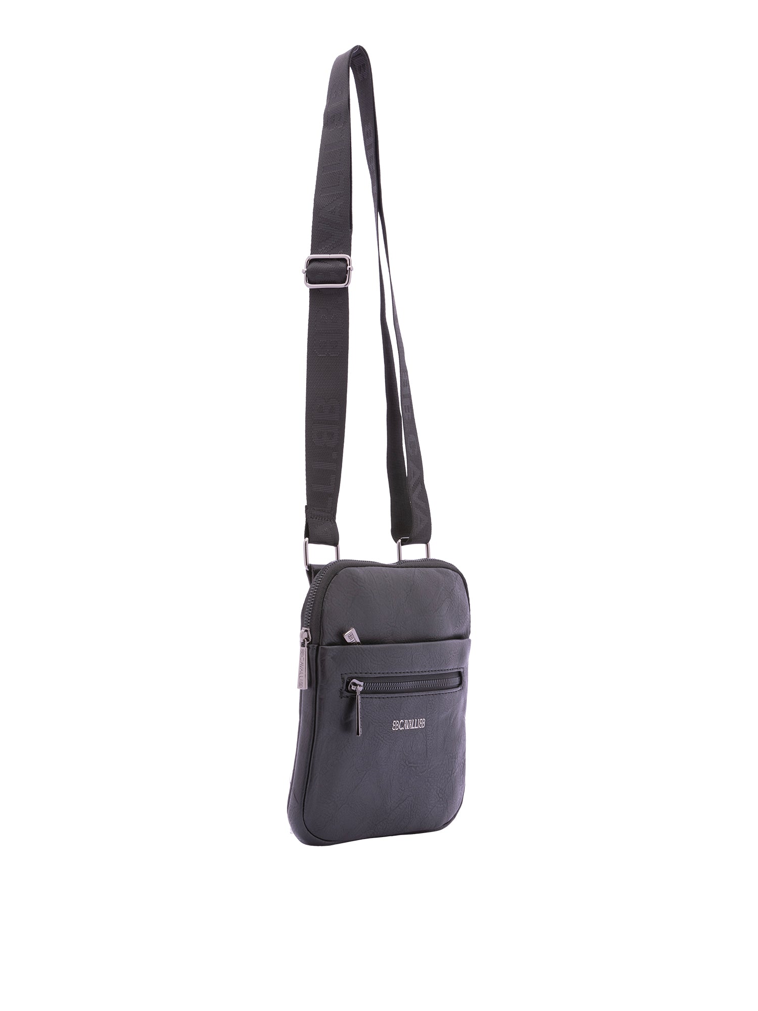Borsa a tracolla da uomo 100% Poliestere BC1194-NERO B Cavalli