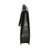 Dafne Borsa da lavoro unisex Vera pelle 7004-NERO Gave Lux
