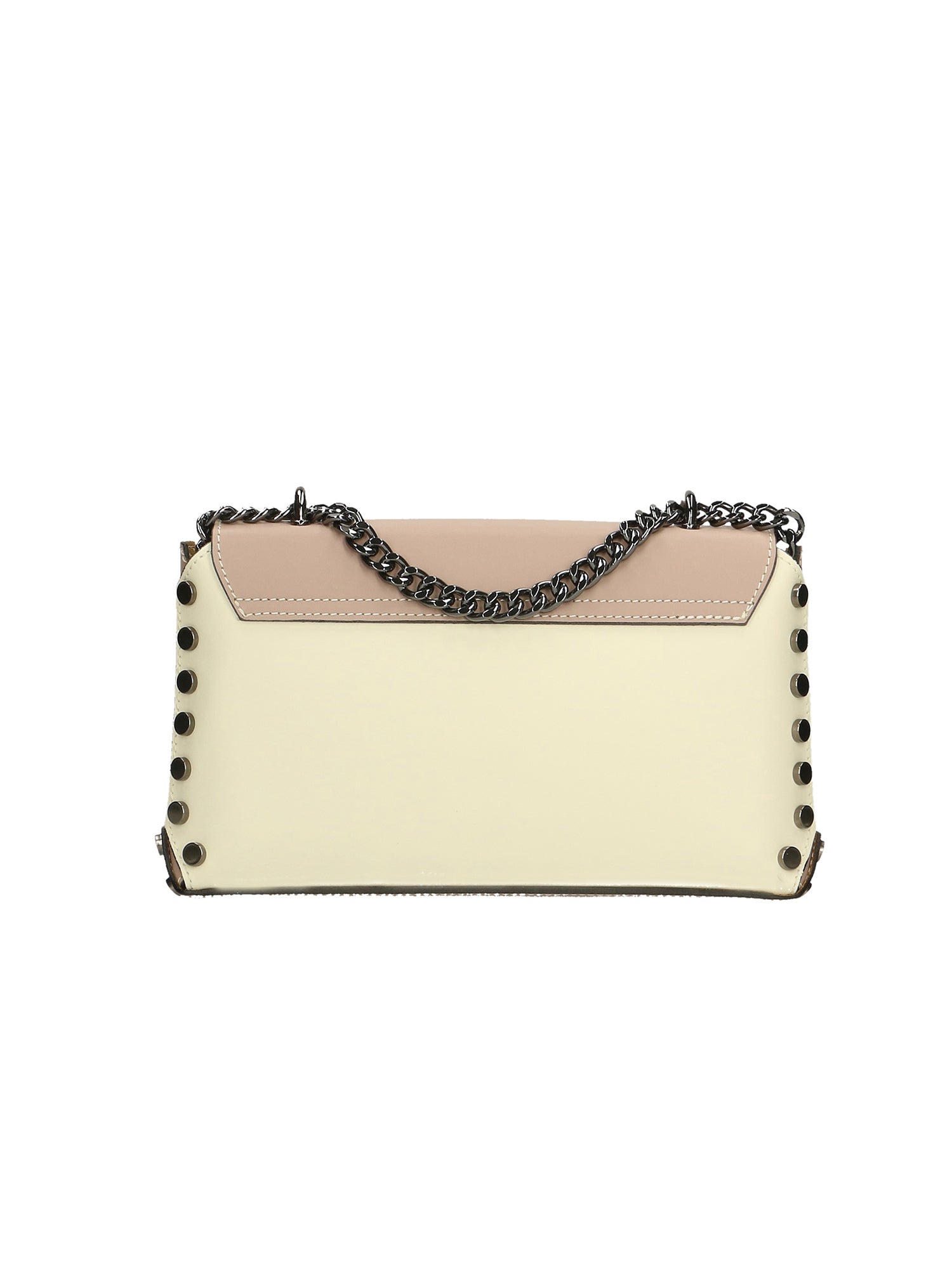 Vera pelle 8641-BEIGE+ROSATA Borsa a tracolla da donna Evanthe Pro Gave Lux