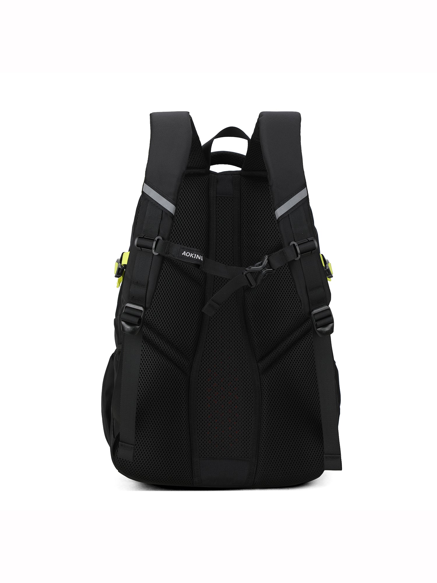 Zaino unisex Obelisk Casual SN57605-7A-BLACK+FLUORESCENT GREEN Aoking