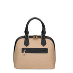 Borsa a mano da donna Ecopelle e poliestere DC1610-2-BLACK Diana&co