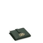 Portafoglio donna in vera pelle Casual LB7692-20-GREEN Laura Biagiotti