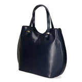 Egle Borsa a mano da donna Vera pelle 80046-BLU Gave Lux