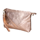Giorgia Pochette da donna Vera pelle 05927-DL6 ORO ROSA Gave Lux
