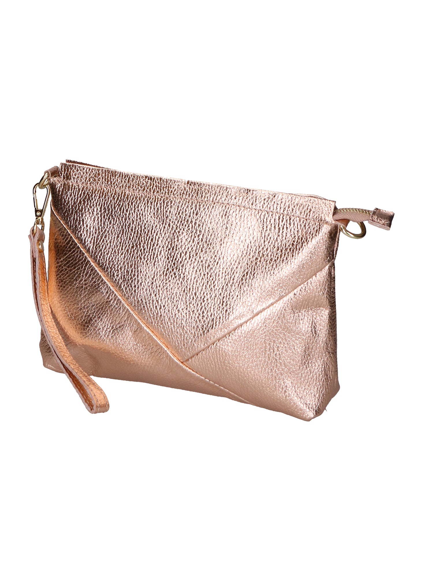 Giorgia Pochette da donna Vera pelle 05927-DL6 ORO ROSA Gave Lux