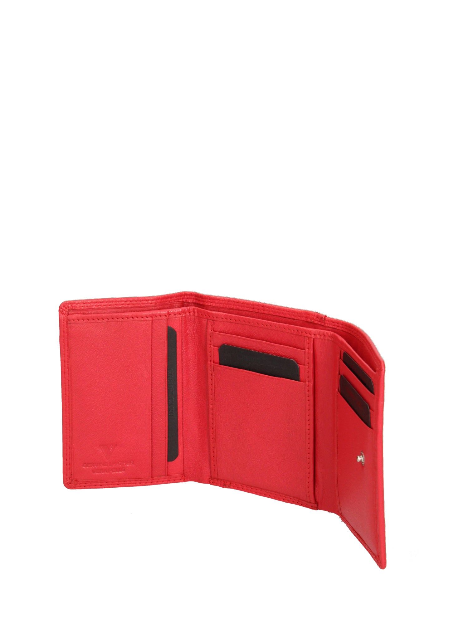 Portafoglio uomo in vera pelle Casual IN-1081-ROSSO Sergio Valentini