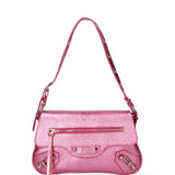 Borsa a spalla da donna Vera pelle 07234-L025 FUXIA CHIARO Roberta Rossi