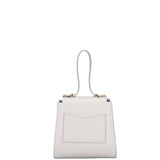 Borsa a mano da donna 100% pelle 07204-L119 GRIGIO CHIARO Viola Castellani