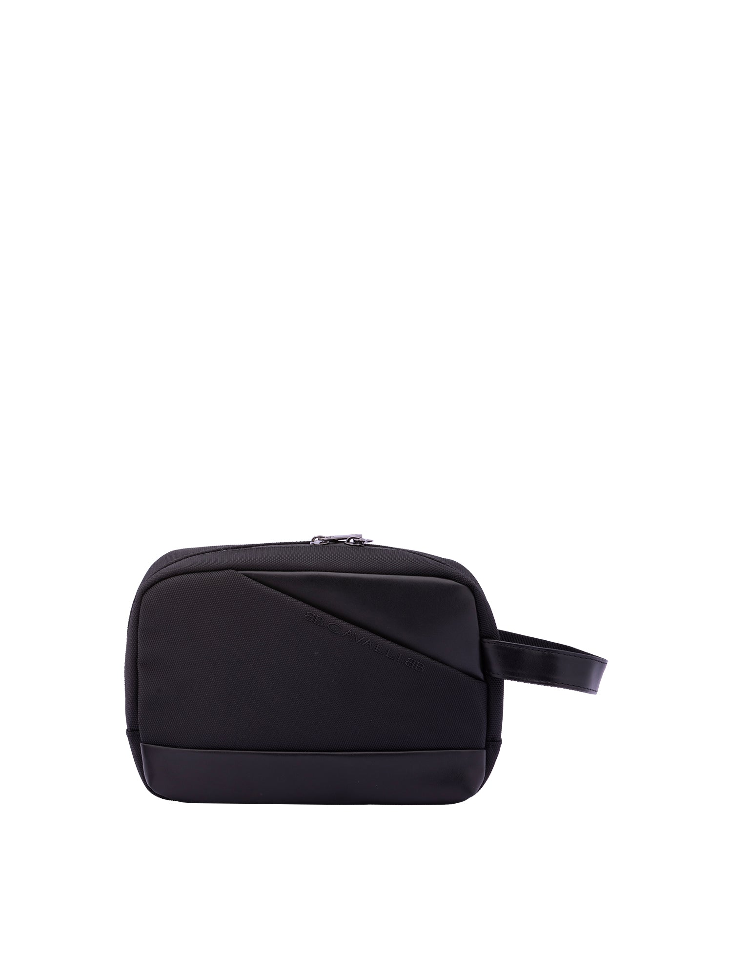 Pochette da uomo in poliestere Casual BC1458-NERO B Cavalli