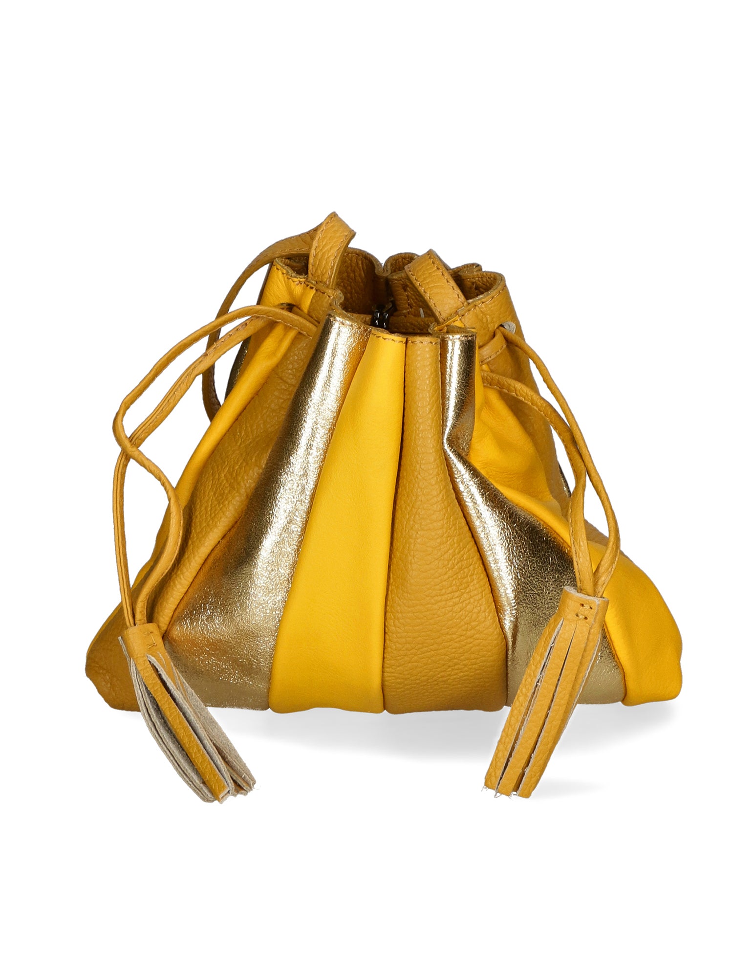Elysia Borsa a spalla da donna Vera pelle 552043-SENAPE Gave Lux