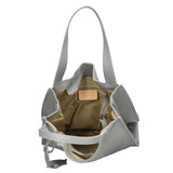 Seraphina Ultra Borsa a spalla da donna Vera pelle 3311-D16 GRIGIO GREY Gave Lux
