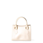 Borsa a mano da donna 100% Pvc FLAT-WOOD-S 24-WHITECAP - LIGHT OTTONE Marc Ellis