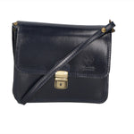 Bibiana Borsa a tracolla da donna Vera pelle 10018 1107-BLU Gave Lux