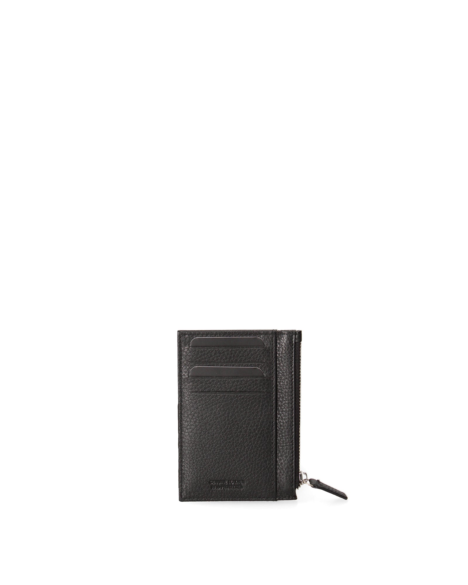 Portacarte da uomo in vera pelle Con Zip JR-W10-BLACK John Richmond