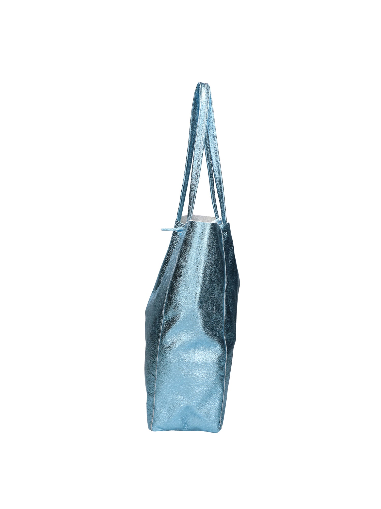 Iride Borsa a mano da donna 100% pelle 05921-DL92 CELESTE Gave Lux