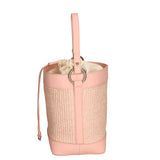 Lisbeth Borsa a secchiello da donna Misto pelle e tessuto 05165-506 S13 ROSA Gave Lux