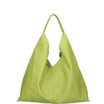 Borsa a mano da donna 100% vera pelle 07209-D12 VERDE Roberta Rossi