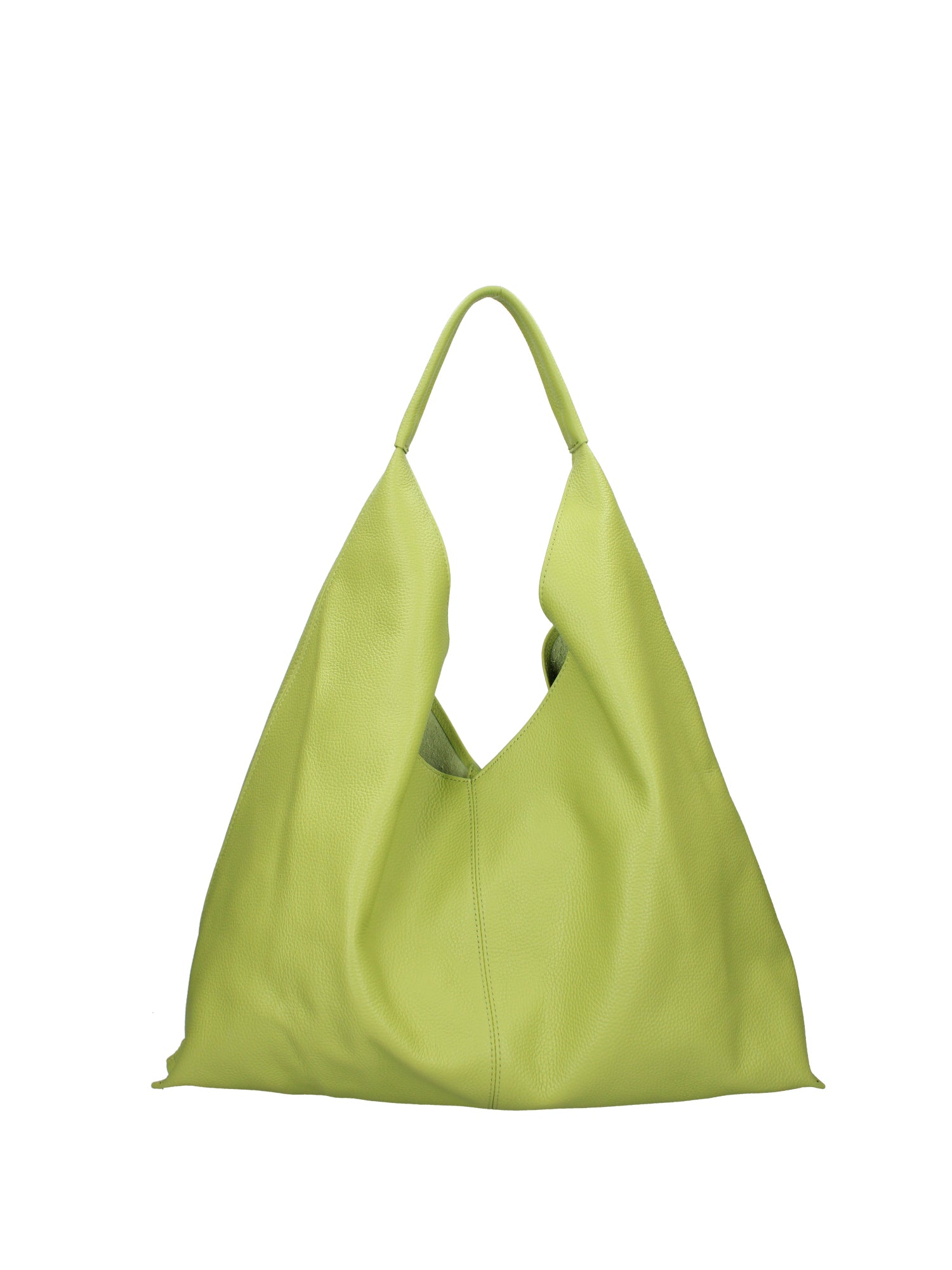 Borsa a mano da donna 100% vera pelle 07209-D12 VERDE Roberta Rossi