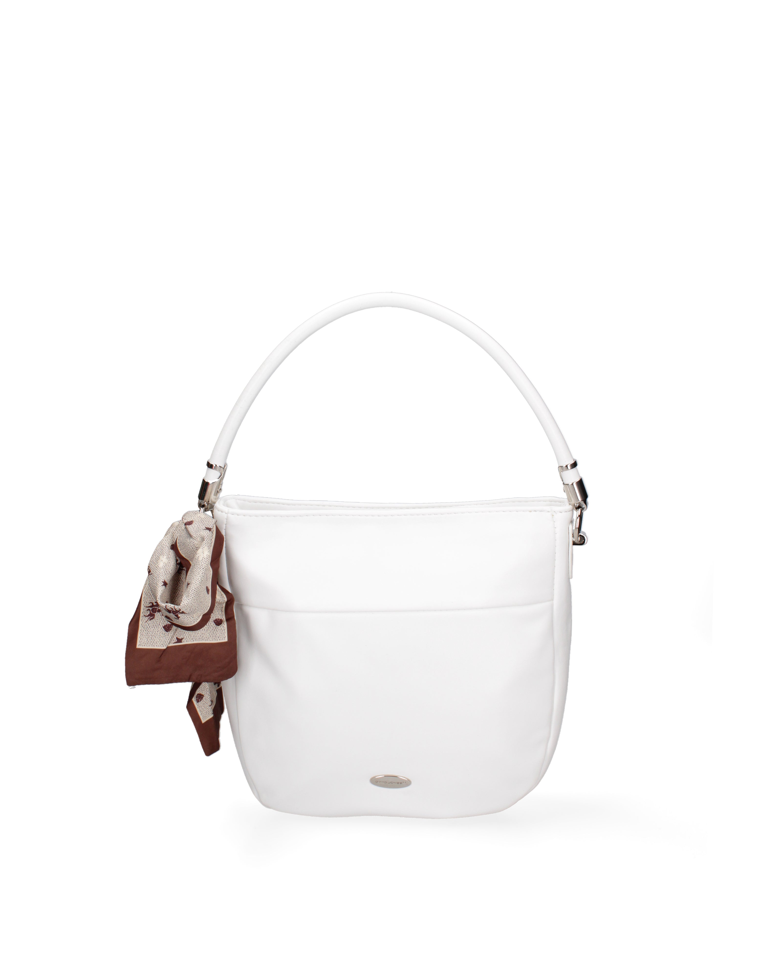 Borsa a mano da donna Ecopelle vegana CM6486-WHITE David Jones