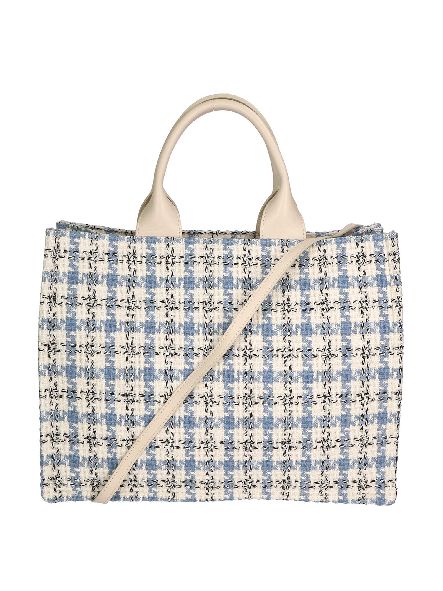 Alicia Borsa a spalla da donna Cotone e pelle 05086-S20 CIELO Gave Lux