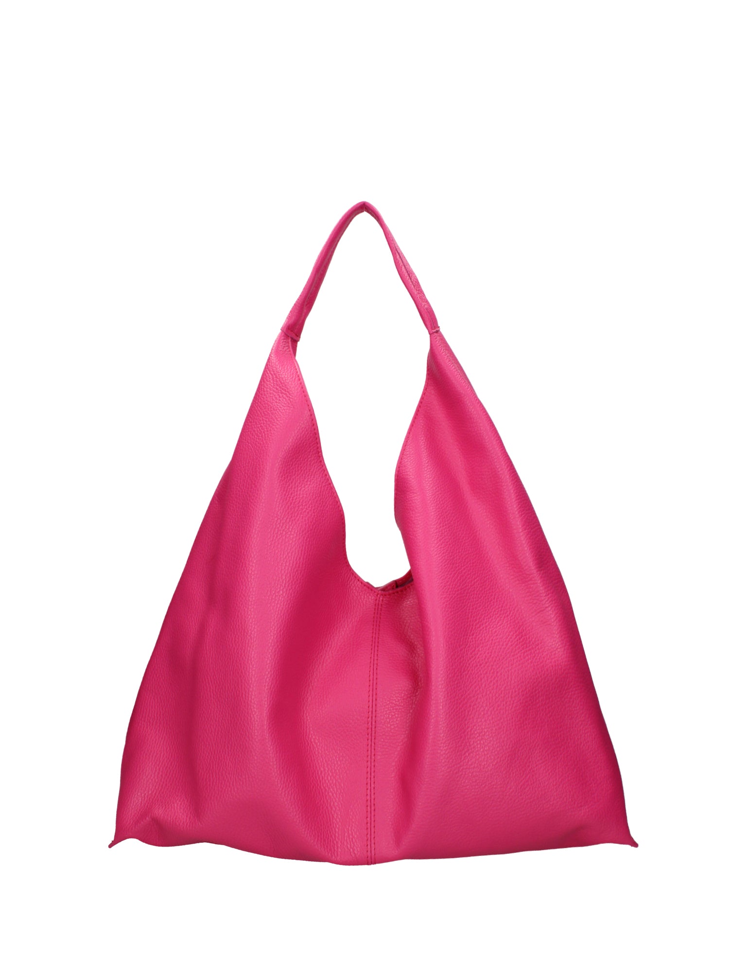 Borsa a mano da donna 100% vera pelle 07209-D02 FUXIA Roberta Rossi