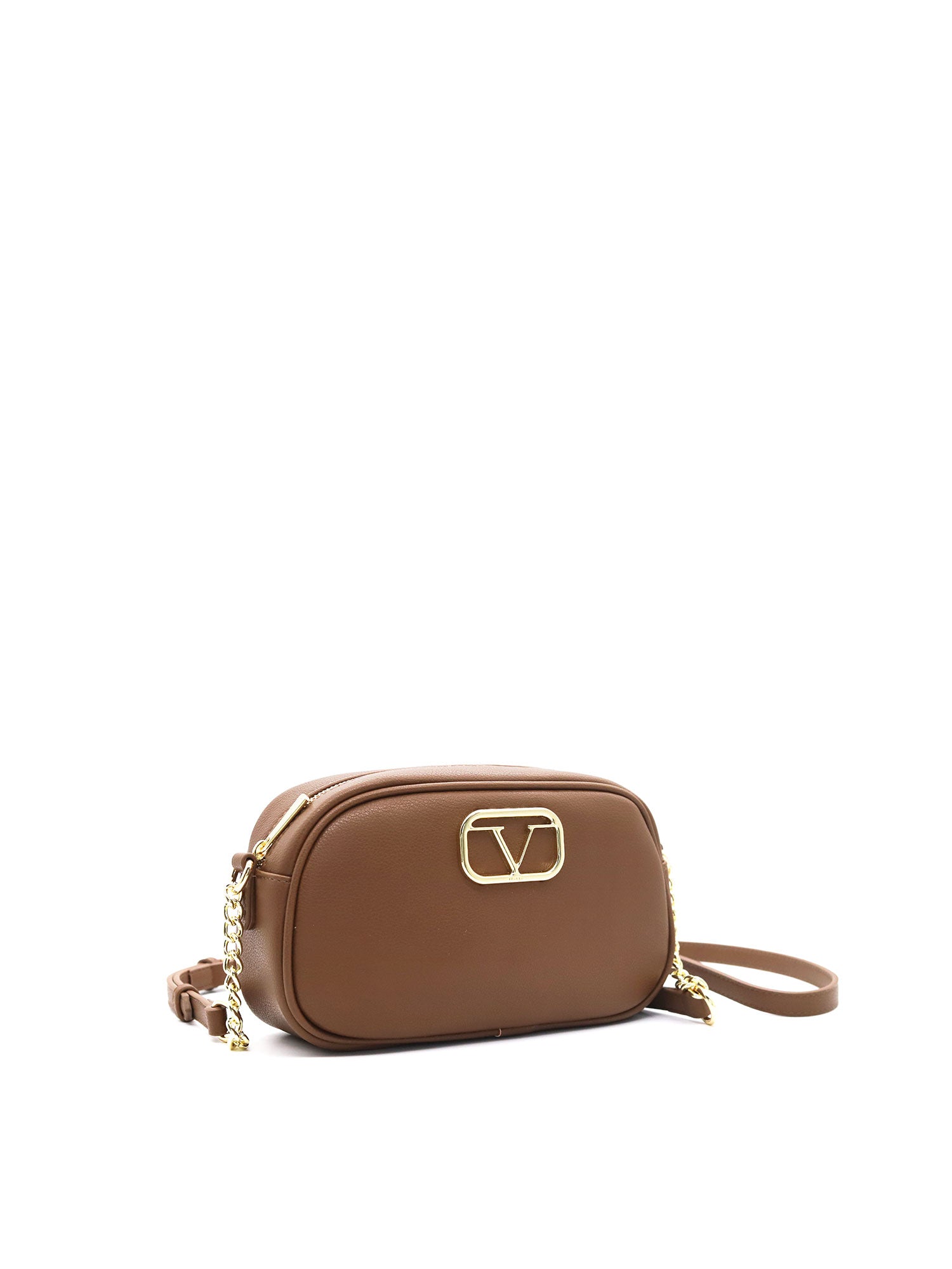 Valencia Borsa a tracolla da donna Ecopelle VB-204-MARRONE 19V69 Italia
