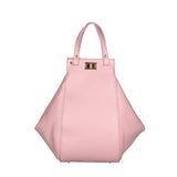 Lindsey Borsa a mano da donna 100% vera pelle 07162-D56 PINK Viola Castellani