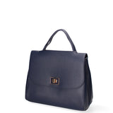 Borsa a mano da donna Ecopelle 635-1-NAVY BLUE Diana&co