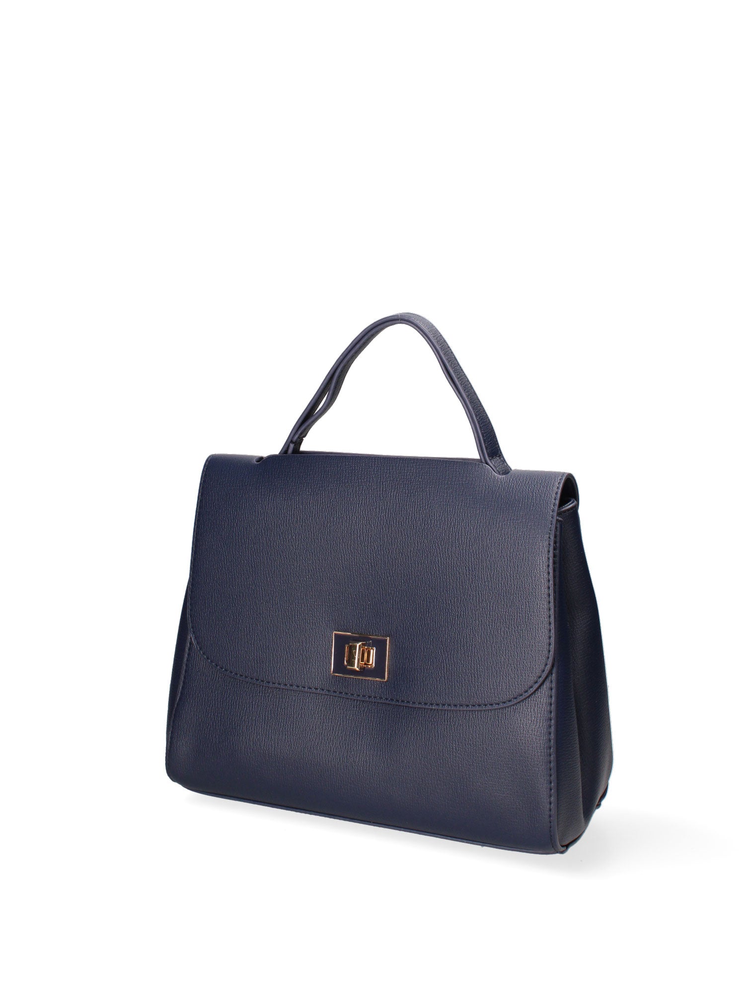 Borsa a mano da donna Ecopelle 635-1-NAVY BLUE Diana&co