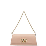 Borsa a spalla da donna Vera pelle 07313-L805 LILLA Roberta Rossi