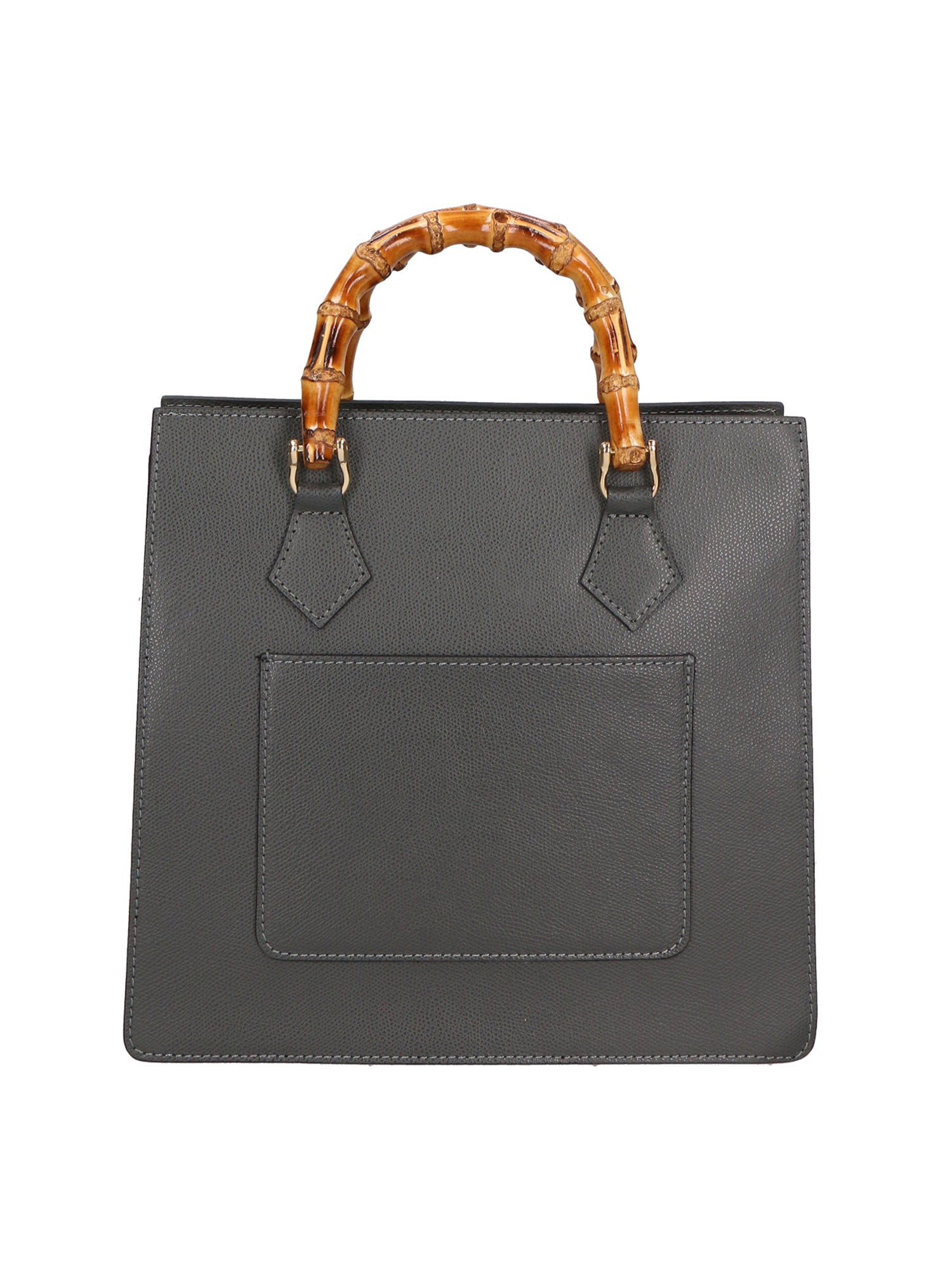 Lorenza Borsa a mano da donna Vera pelle 06524-P624 GRIGIO Gave Lux