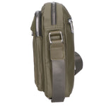 Borsa a tracolla uomo 100% pelle PU PCL3016-GREEN Northampton Polo Club