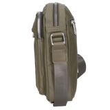 Borsa a tracolla uomo 100% pelle PU PCL3016-GREEN Northampton Polo Club