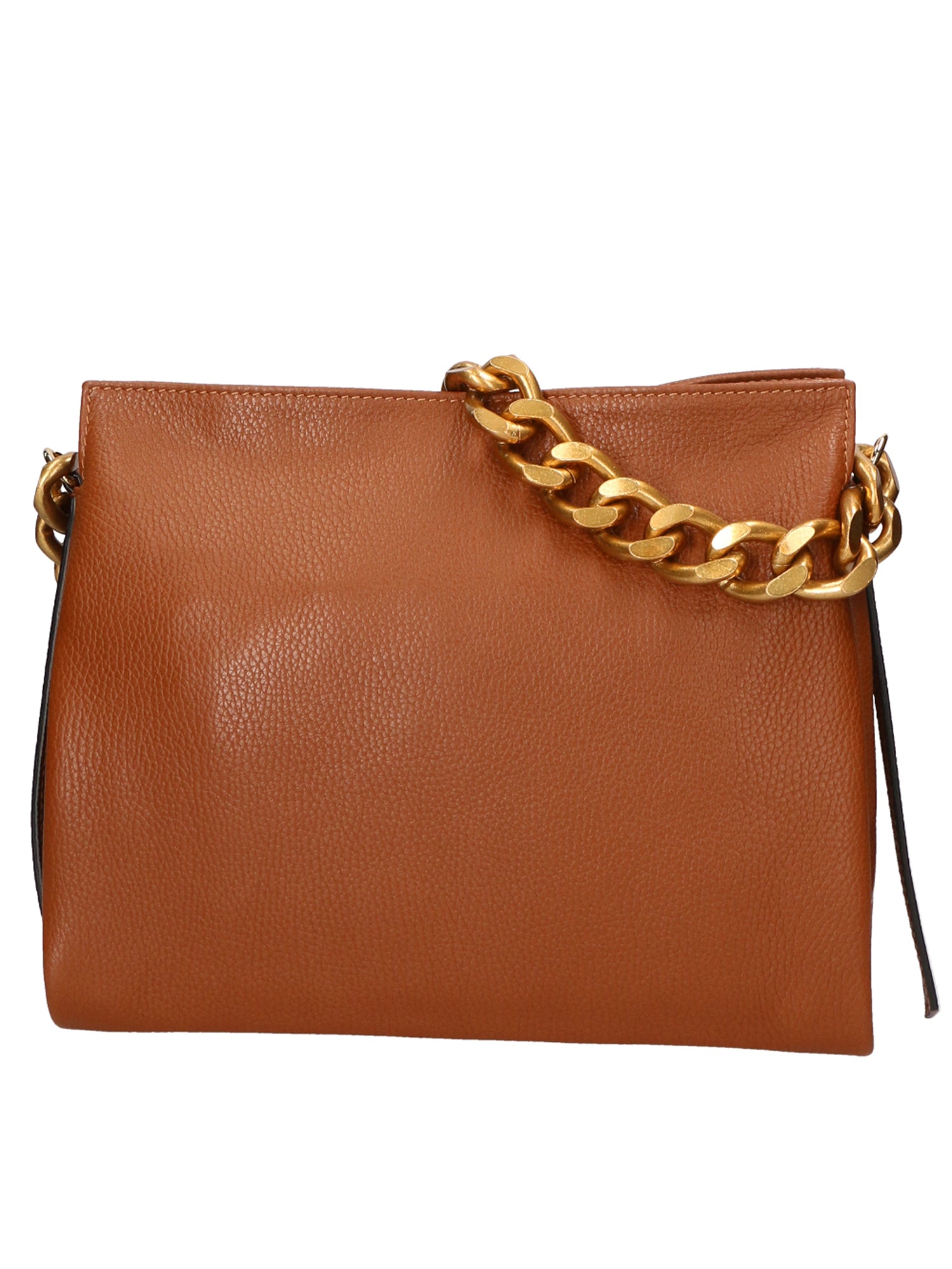 Annalou Borsa a spalla da donna Vera pelle 05417-D17 CUOIO SCURO Gave Lux