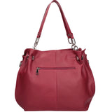 Ereba Borsa a mano da donna Made in Italy 100% pelle 3305-S10 RUBINO Gave Lux
