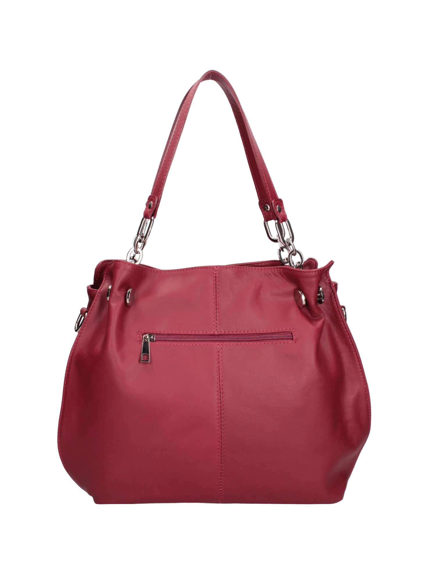 Ereba Borsa a mano da donna Made in Italy 100% pelle 3305-S10 RUBINO Gave Lux