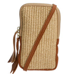 Alessandria Borsa a tracolla da donna Paglia Tabru 05001-S44 CUOIO Gave Lux