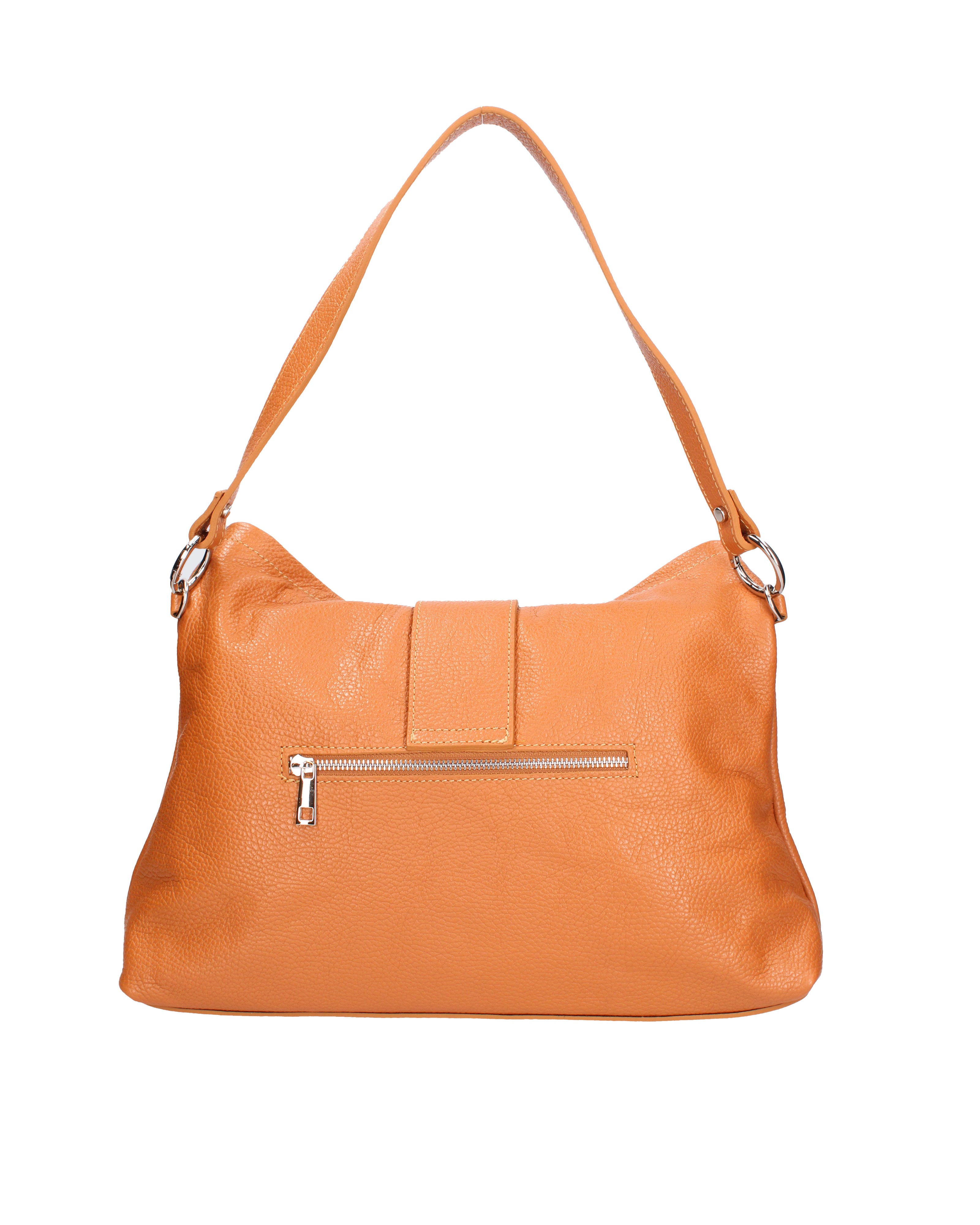 Grace Borsa a spalla da donna Vera pelle 07158-D44 CUOIO Viola Castellani