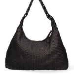 Asteria Borsa a spalla da donna Vera pelle 7799-NERO Gave Lux