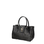 Cervo Borsa a tracolla da donna Vera pelle 7720-NERO Gave Lux