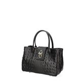 Cervo Borsa a tracolla da donna Vera pelle 7720-NERO Gave Lux