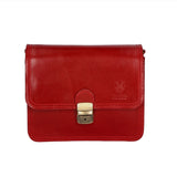 Bibiana Borsa a tracolla da donna Vera pelle 10018 1107-ROSSO RED Gave Lux