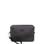 Borsa a tracolla da donna 100% Pvc FLAT-FLOWE-BLACK - LIGHT GOLD Marc Ellis