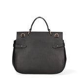 Novara Plus Borsa a mano da donna Vera pelle 564139-NERO Gave Lux