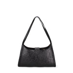 Borsa a spalla da donna Ecopelle DC3532-2-BLACK Diana&co