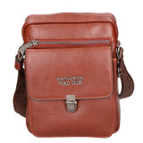 Borsa a tracolla uomo in pelle PU Casual PCL3083-COFFEE Northampton Polo Club