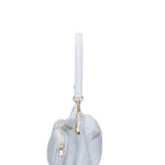 Borsa a spalla da donna Vera pelle 07147-D92 CELESTE Roberta Rossi