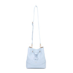 Borsa a mano da donna 100% pelle vegana PU 741-1PT-SKY BLUE Diana&co